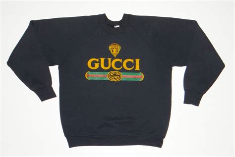 gucci saeatshirt|Gucci sweatshirt vintage.